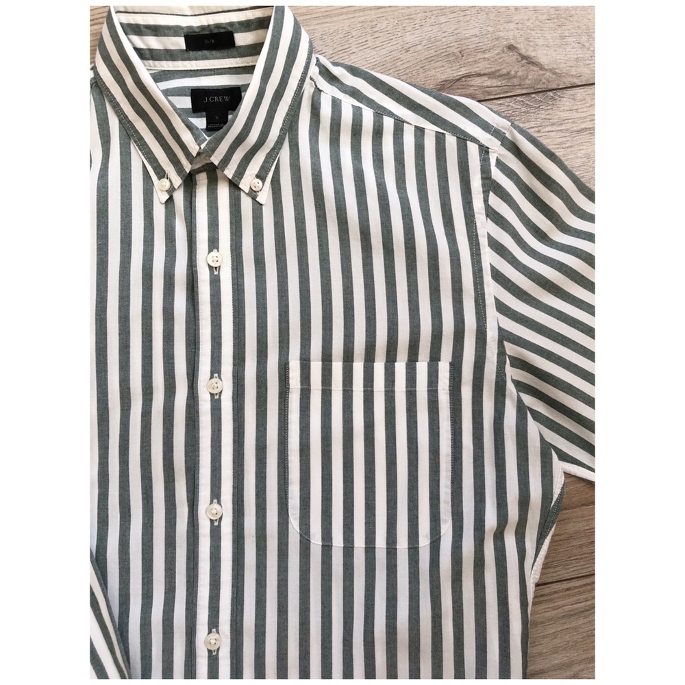 J Crew ♥️ Vertical Striped Dress Shirt - Picture 5 of 7